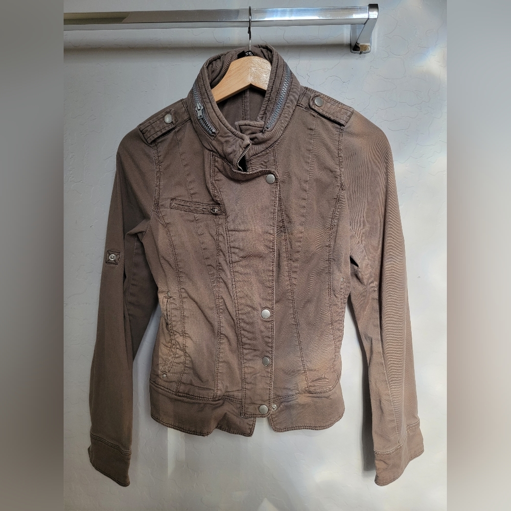Express women's military jacket